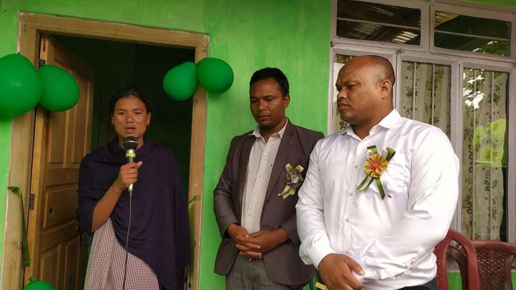 HeartWarming! MPUF President inaugurates the House of a resident in WJH