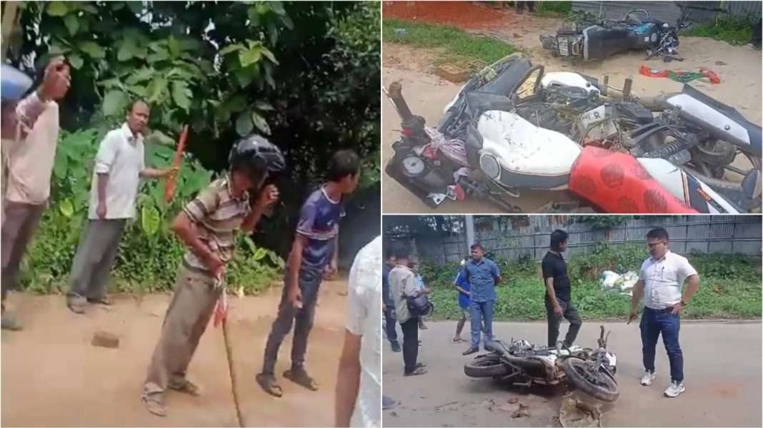 Tripura: Tension grips Sepahijala as BJP and Tipra Motha clash, 12 including police officer injured