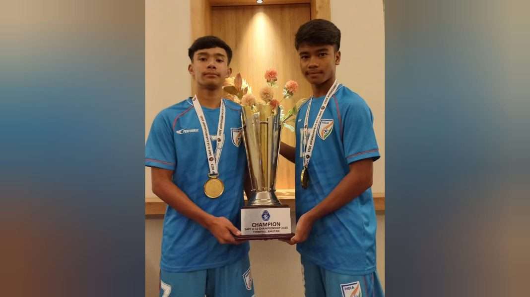 India beat Bangladesh by 2-0 to emerge as the SAFF U16 Champions