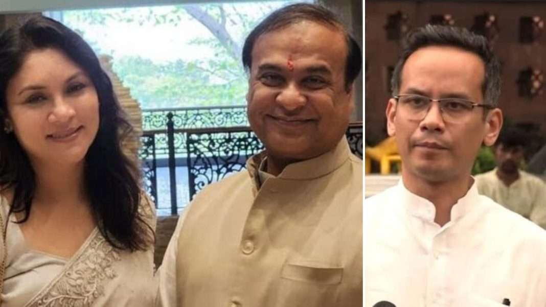 Assam CM Himanta Sarma’s wife to file Rs 10 cr defamation suit against Cong MP Gaurav Gogoi