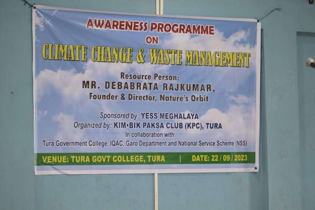 In Pics: Climate change & waste management awareness programme organised in Tura