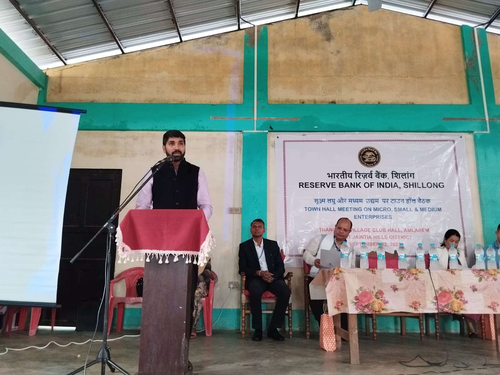 Town Hall Meeting on MSMEs held at Amlarem in WJH