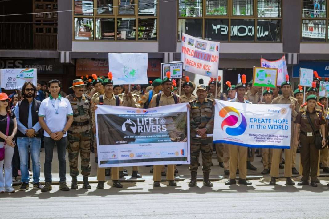 World Rivers Day 2023 observed with ‘LIFE TO RIVERS RALLY’ in Shillong