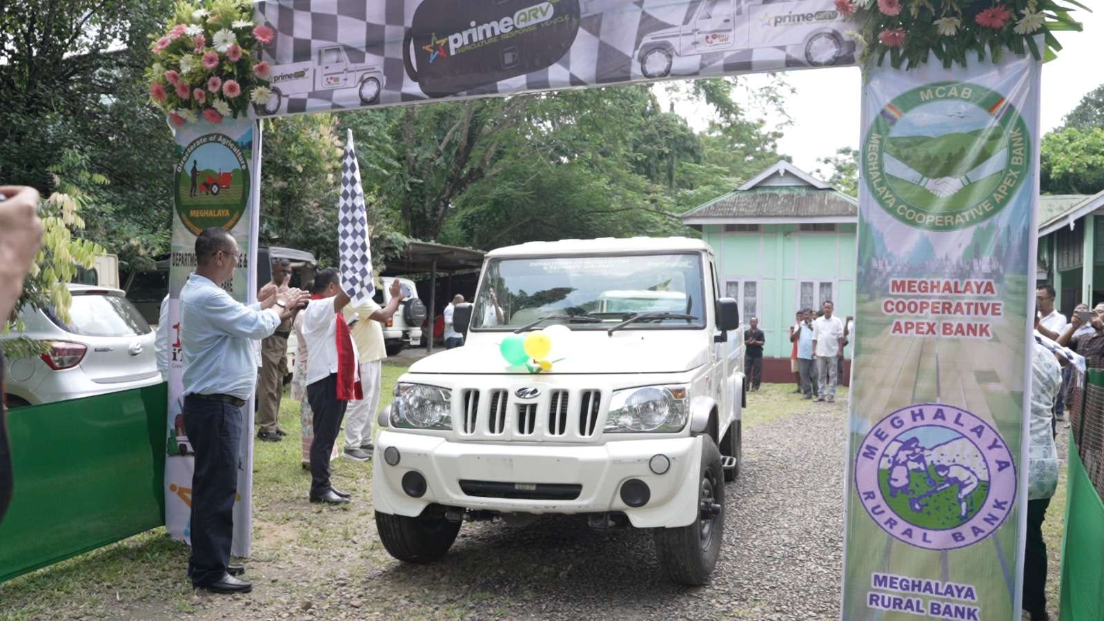 Prime Meghalaya Agri Response Vehicle Scheme-ni ning·o bol 5 garirangko PHE Minister suala