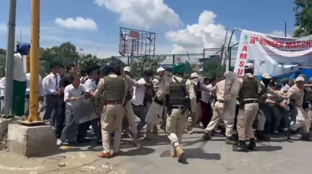 Manipur govt extends AFSPA for 6 months; students protest for 2nd day against killing of 2 students