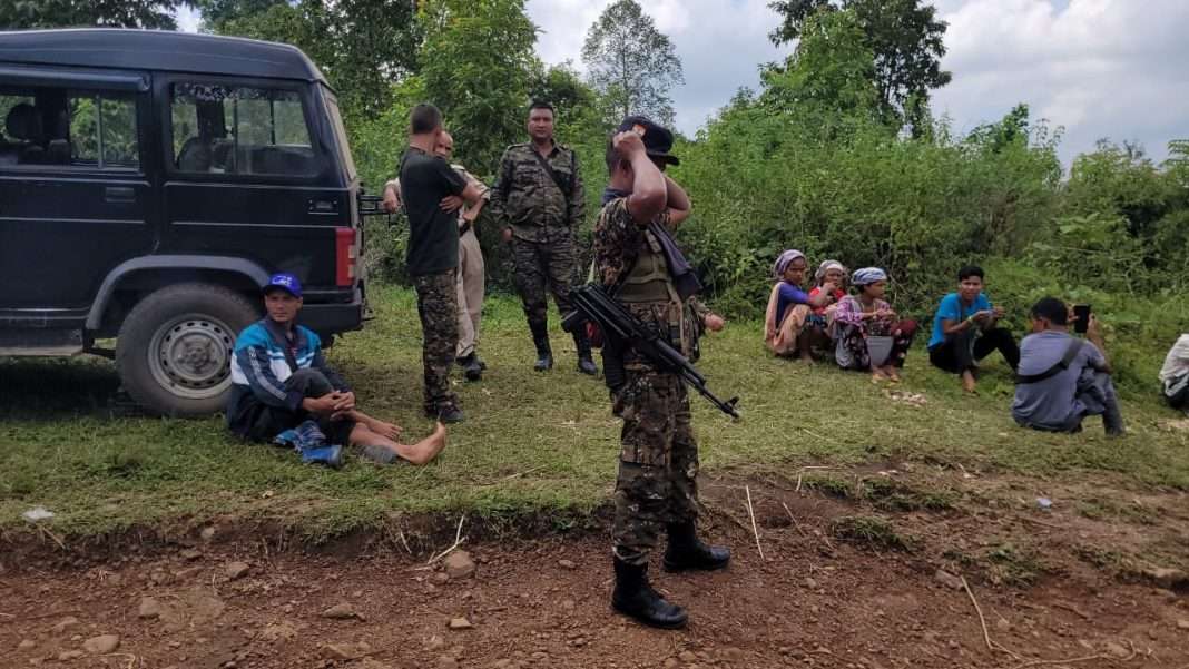 Lapangap village turns into warzone as communities from Assam and Meghalaya clash for 2nd day