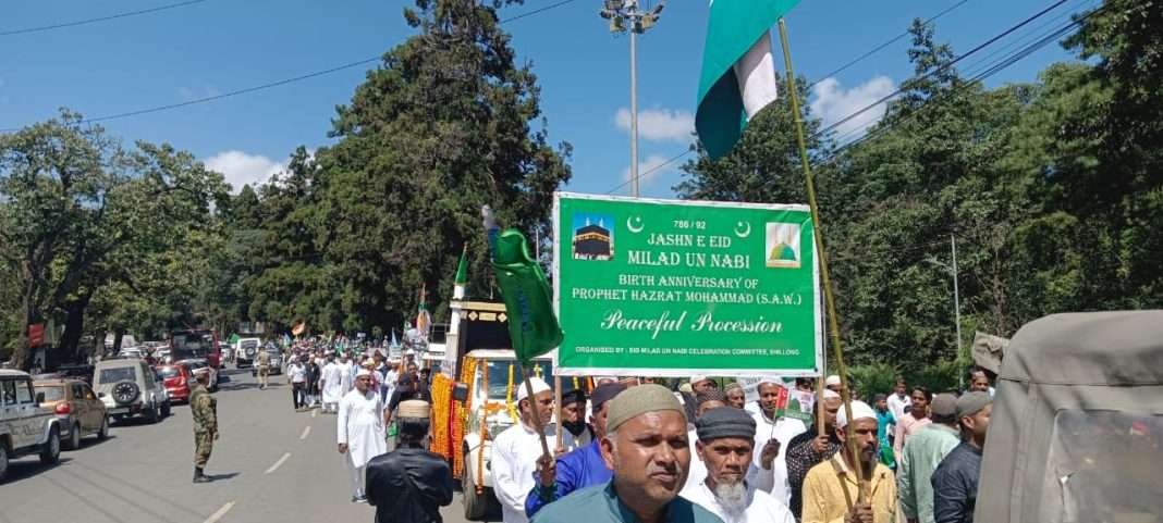 Eid Milad-un-Nabi 2023: Muslims celebrate Prophet Muhammad's birth anniversary in Shillong