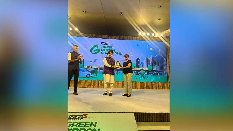 Meghalaya govt conferred with ‘Green Ribbon Champions Award’ for its environmental commitment