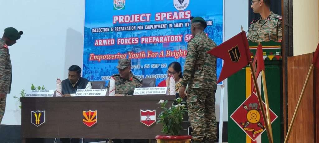 Indian Army launches ‘Project Darpan’ & ‘Project Spears’ to prepare youths of upper Assam for CDS, NDA 