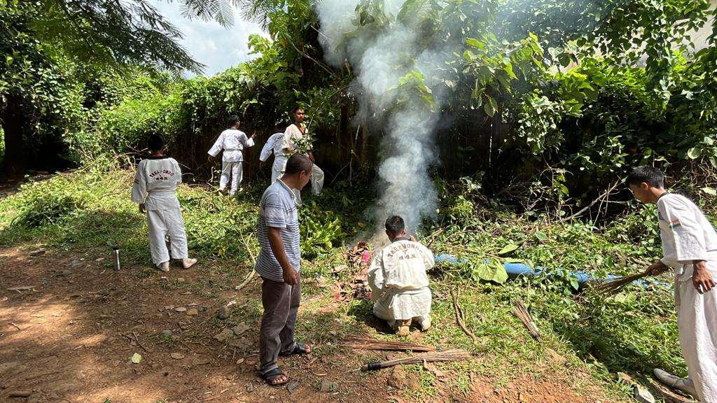 Tura’s Casarina Public School holds cleaning drive ahead of Gandhi Jayanti