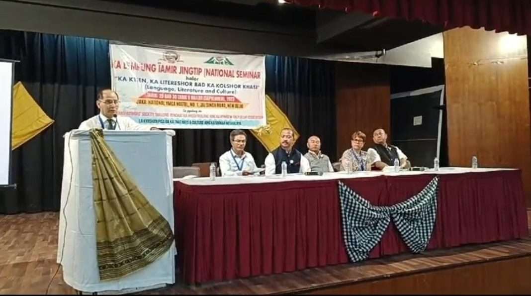 Delhi echoes with voices for demand for inclusion of Khasi language in the 8th Schedule