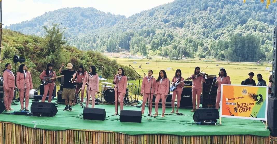 CRPF’s all women jazz band make a splash at ‘Ziro International Music Festival’