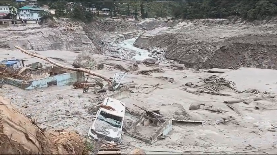 A devastated Chungthang: The worth hit town in Sikkim flash floods, Teesta Stage 3 Dam washed away