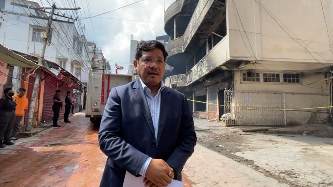Police Bazar Building Fire: Conrad calls incident tragic; says detailed investigation will be launched