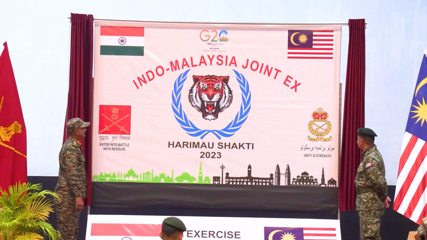 India and Malaysia launch 'Exercise Harimau Shakti 2023' for enhanced military capabilities