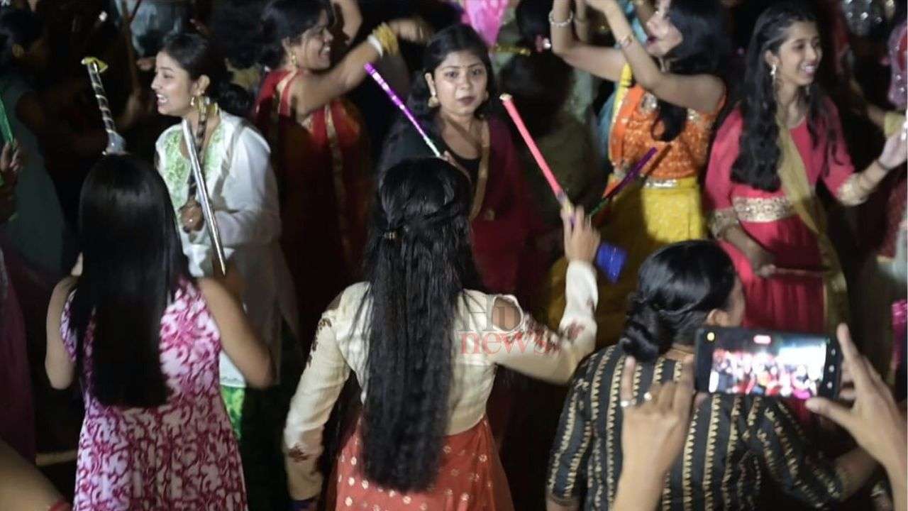 In Pics | Tura soaks in Puja festivity, celebrates Dandiya