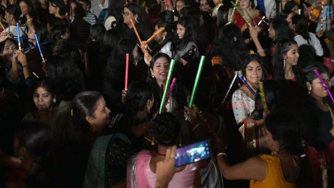 In Pics | Tura soaks in Puja festivity, celebrates Dandiya