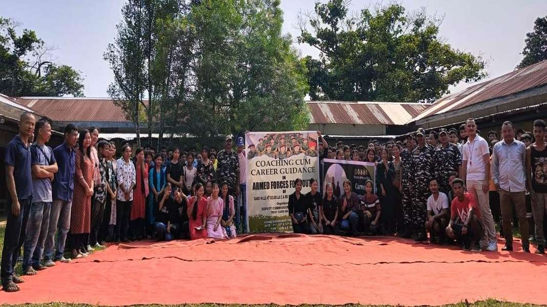 3-day coaching cum career guidance in the armed forces concludes at Selsella