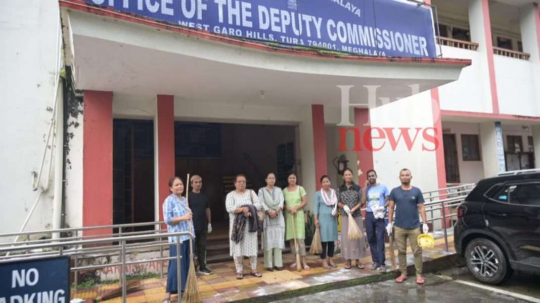 Photo Story: Gandhi Jayanti 2023: WGH DC office organises cleaning drive at their office compound