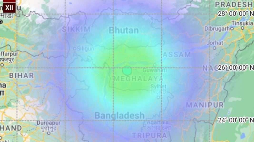 5.2 magnitude earthquake hits North Garo Hills