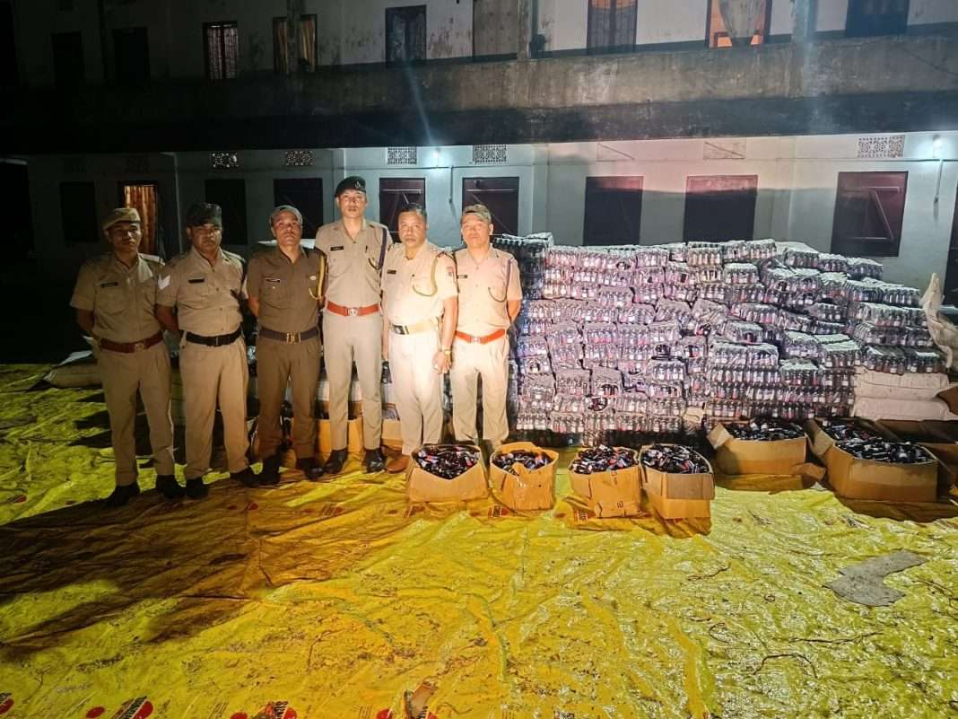 Over 44,000 bottles of banned Phensedyl seized in East Jaintia Hills after highway chase