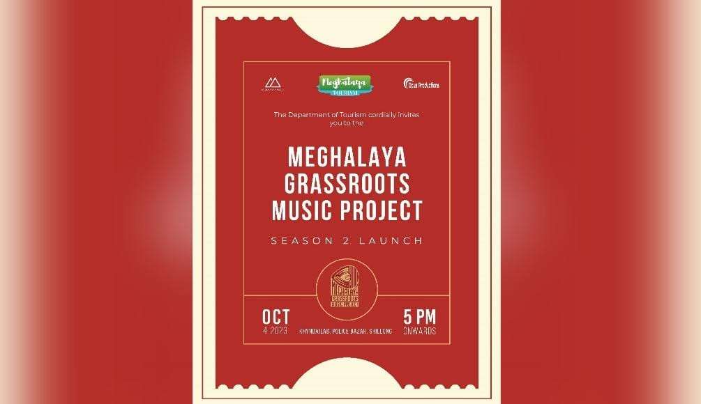 Season 2 of ‘Meghalaya Grassroots Music Project’ all set for launch