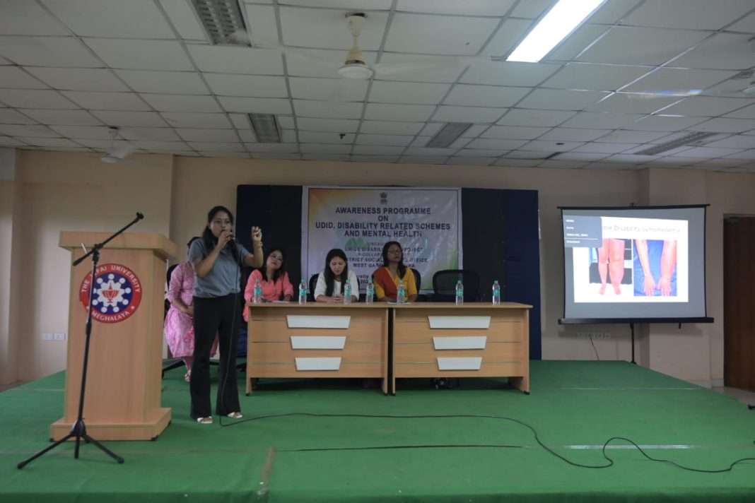 Tura: UDID and ICFAI come together to create awareness on mental health, disability related schemes