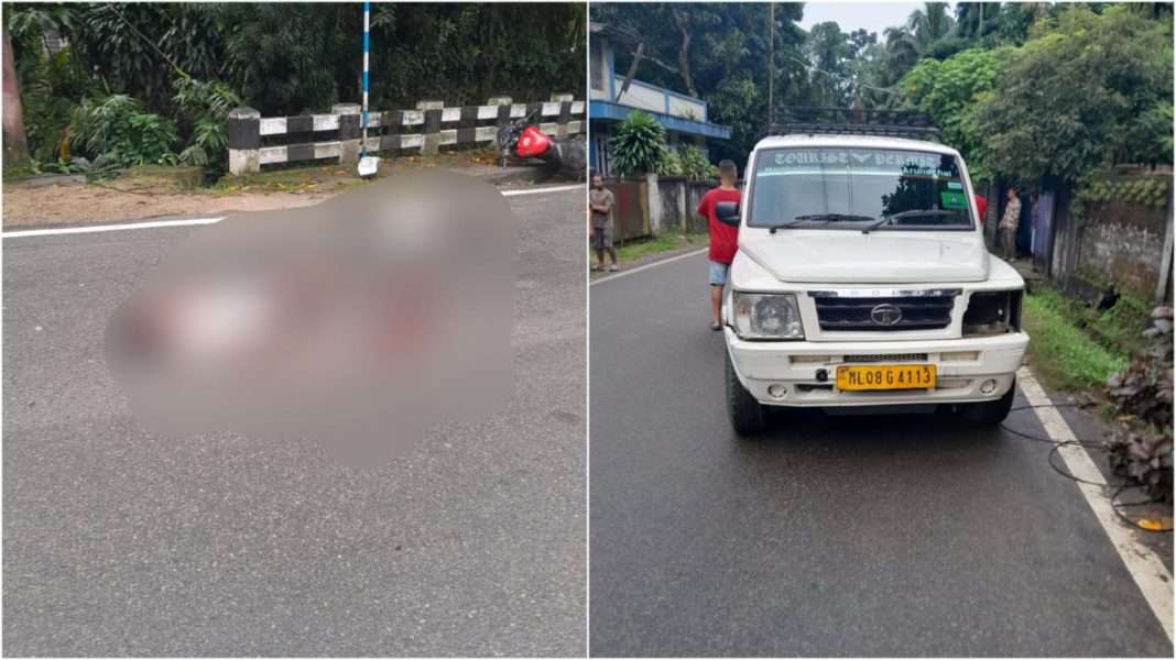 Bikers without helmet collide with Tata Sumo in Tura’s Spring Hill, hospitalized