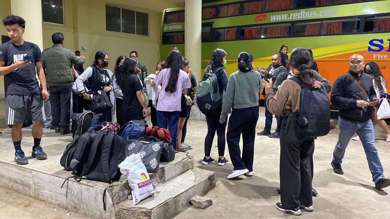 IN PICS | 26 Meghalaya students evacuated from Sikkim reach Shillong