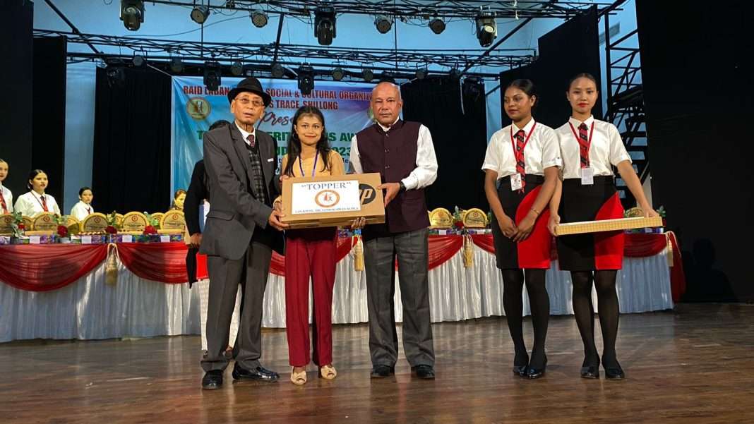 RLSSCO felicitates toppers of 2023 board examinations at Shilllong's U Soso Tham Auditorium