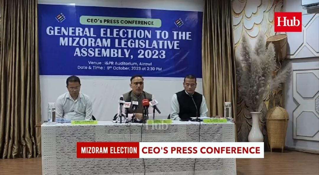 CEO Mizoram on Legislative Assembly Elections Schedule