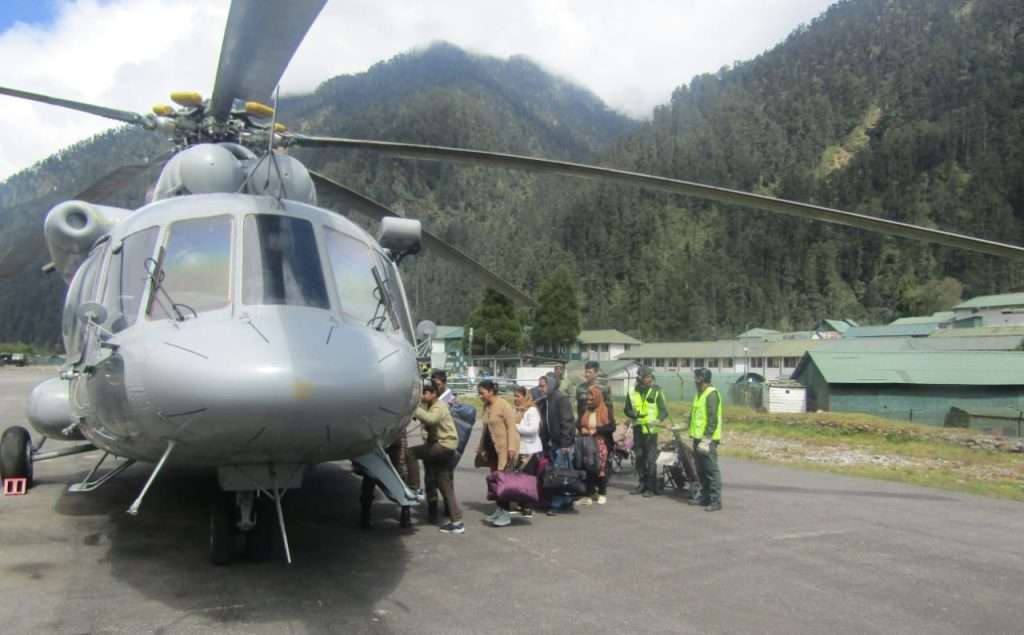 Indian Army launches massive rescue mission in North Sikkim, airlifts over 200 civilians