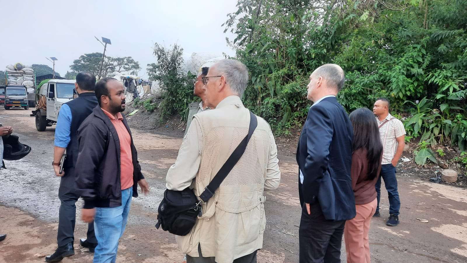 Finding waste management solutions: KHADC-World Bank team visit Marten dumping site