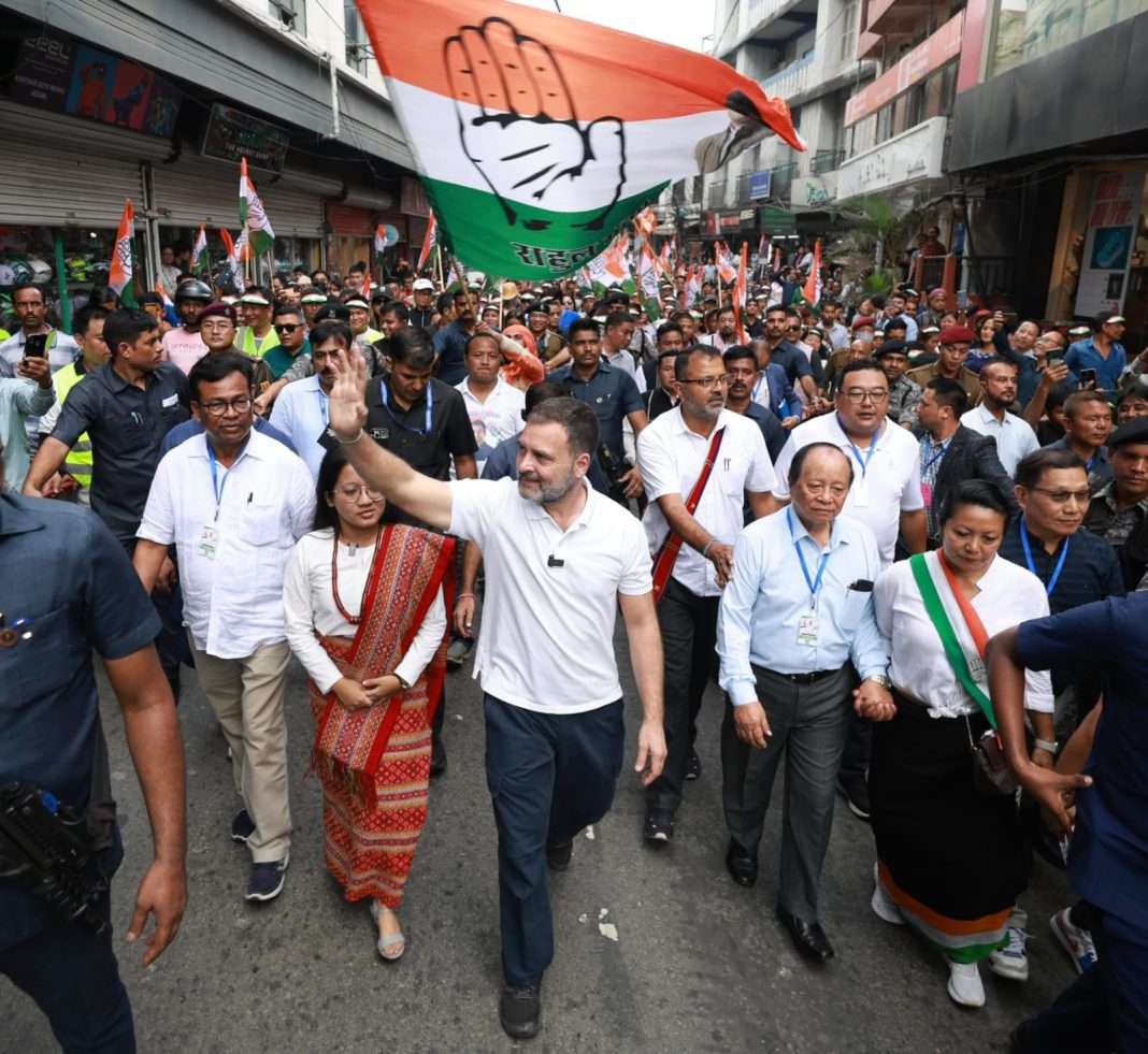 In Pics: Rahul Gandhi's Bharat Jodo Yatra continues to echo in Mizoram