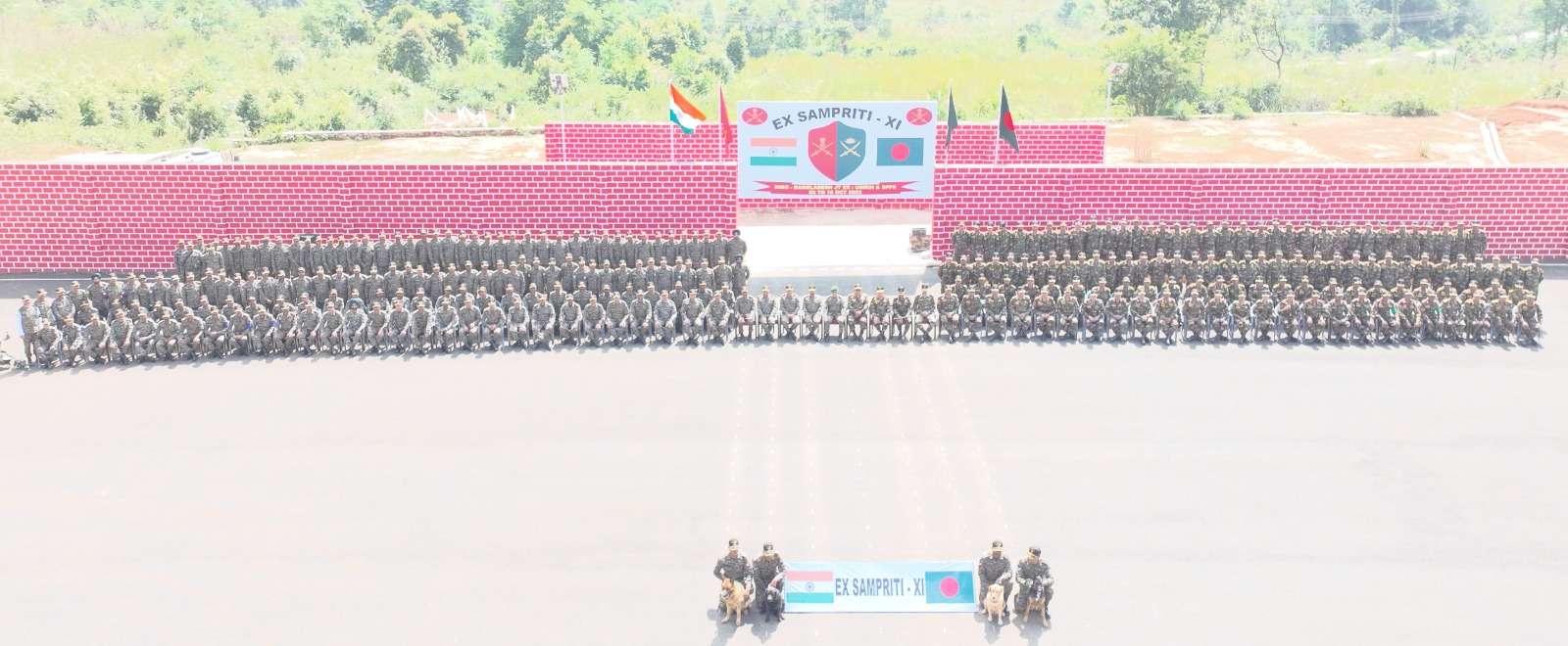 Meghalaya: Indo-Bangla joint military exercise concludes successfully in Umroi