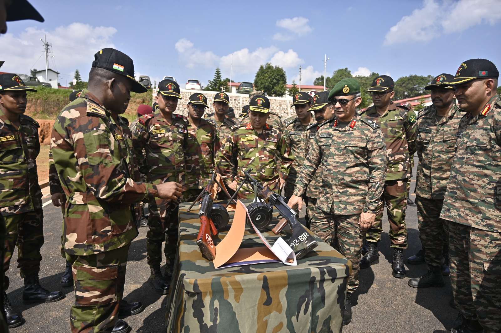 Meghalaya: Indo-Bangla joint military exercise concludes successfully in Umroi