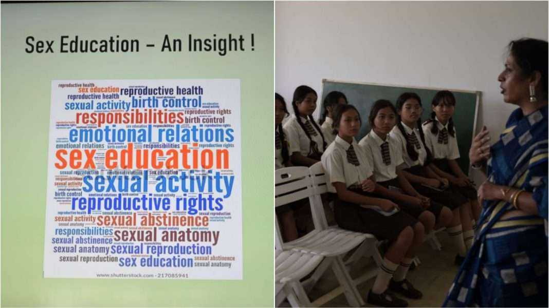 School Girl 8class Sex - Nokrek Height School imparts â€œSex Educationâ€ program to class 8-10 students