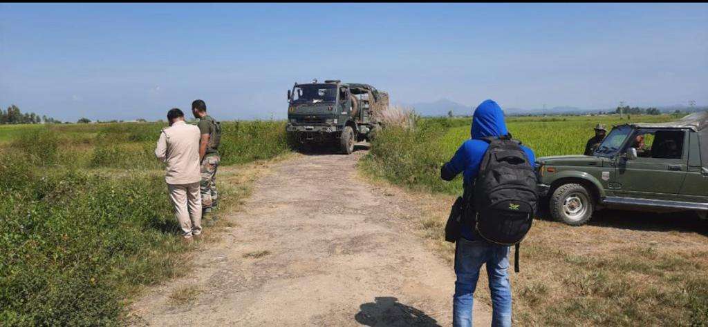 Paddy harvesting kicks off in strife-torn Manipur under security cover