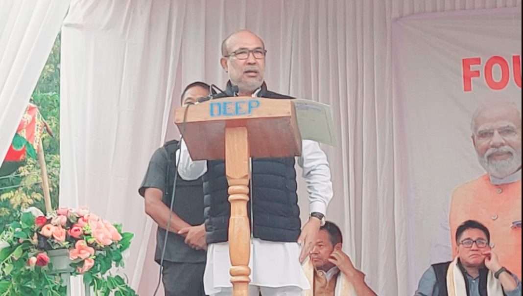 Manipur CM affirms peace talks with valley based armed group right on track