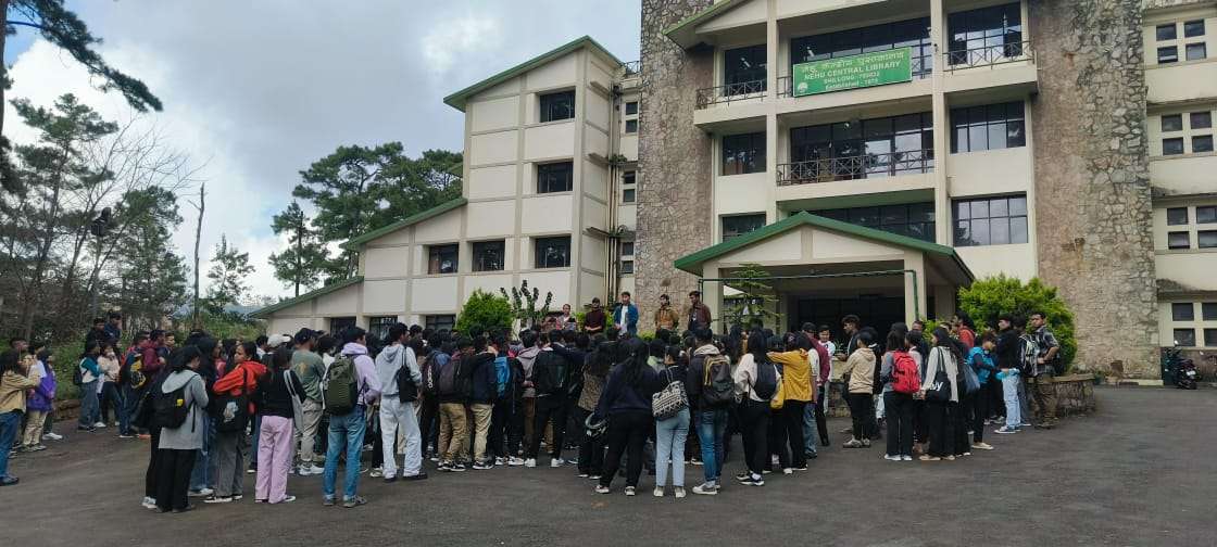 NEHUSU boycotts classes and march against adamant attitude of VC