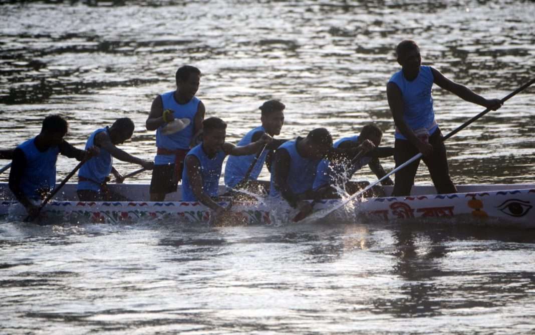 Assam: Kulsi area celebrates Golden Jubilee of traditional boat race at Kulsi Riverbank