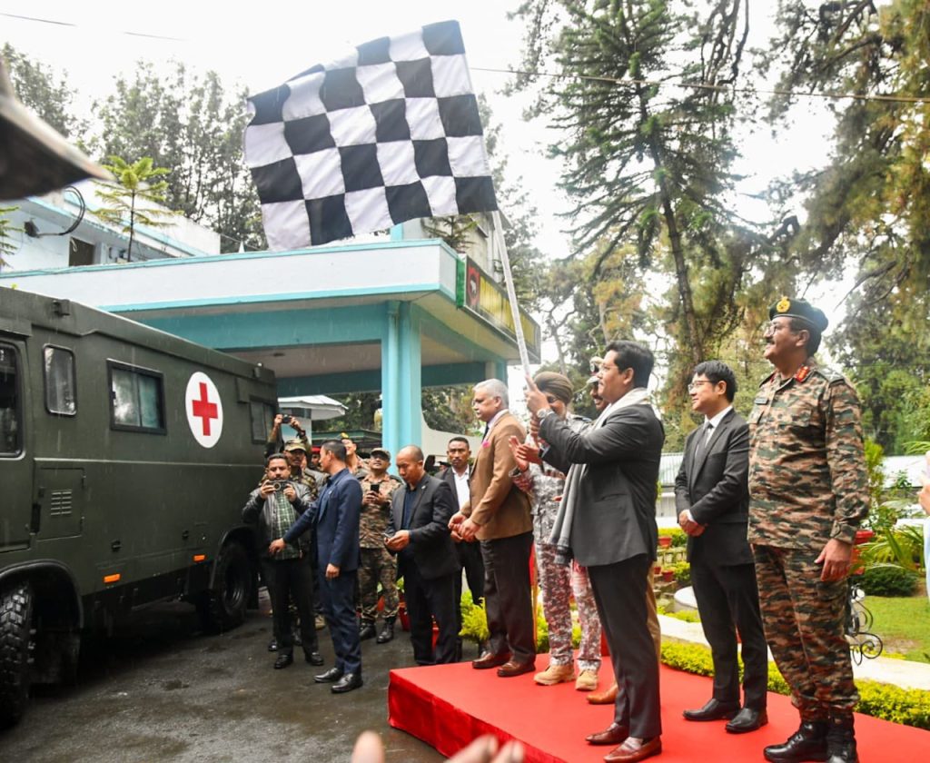 Conrad flags off Mobile Ex-Servicemen Health Polyclinic to Tura ...