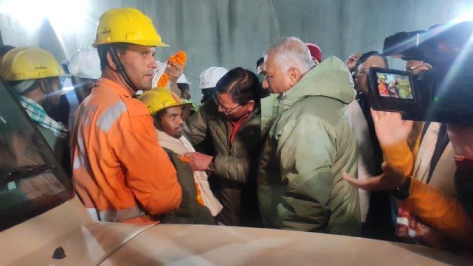 Two Assam workers among 41 rescued from Silkyara Tunnel in Uttarakhand