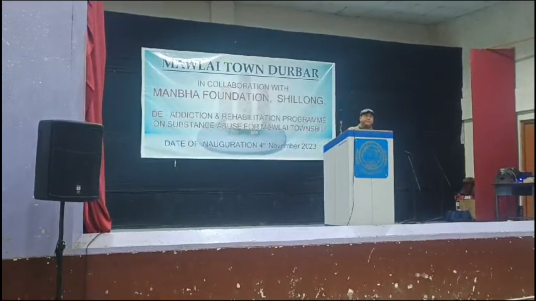 Taking a step towards the pressing need to address the rising cases of drug abuse in their community, the Mawlai Town Dorbar (MTD) has joined hands with the Manbha Foundation to provide a lifeline to those battling substance dependency.