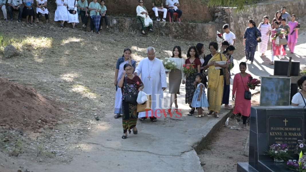 Tura observes All Souls' Day a day early due to golden jubilee of Tura Catholic Diocese