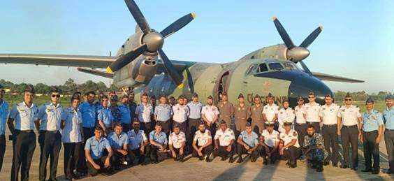 Bangladesh AIR force visit Nagaland's Dimapur to commemorate its Formation Day