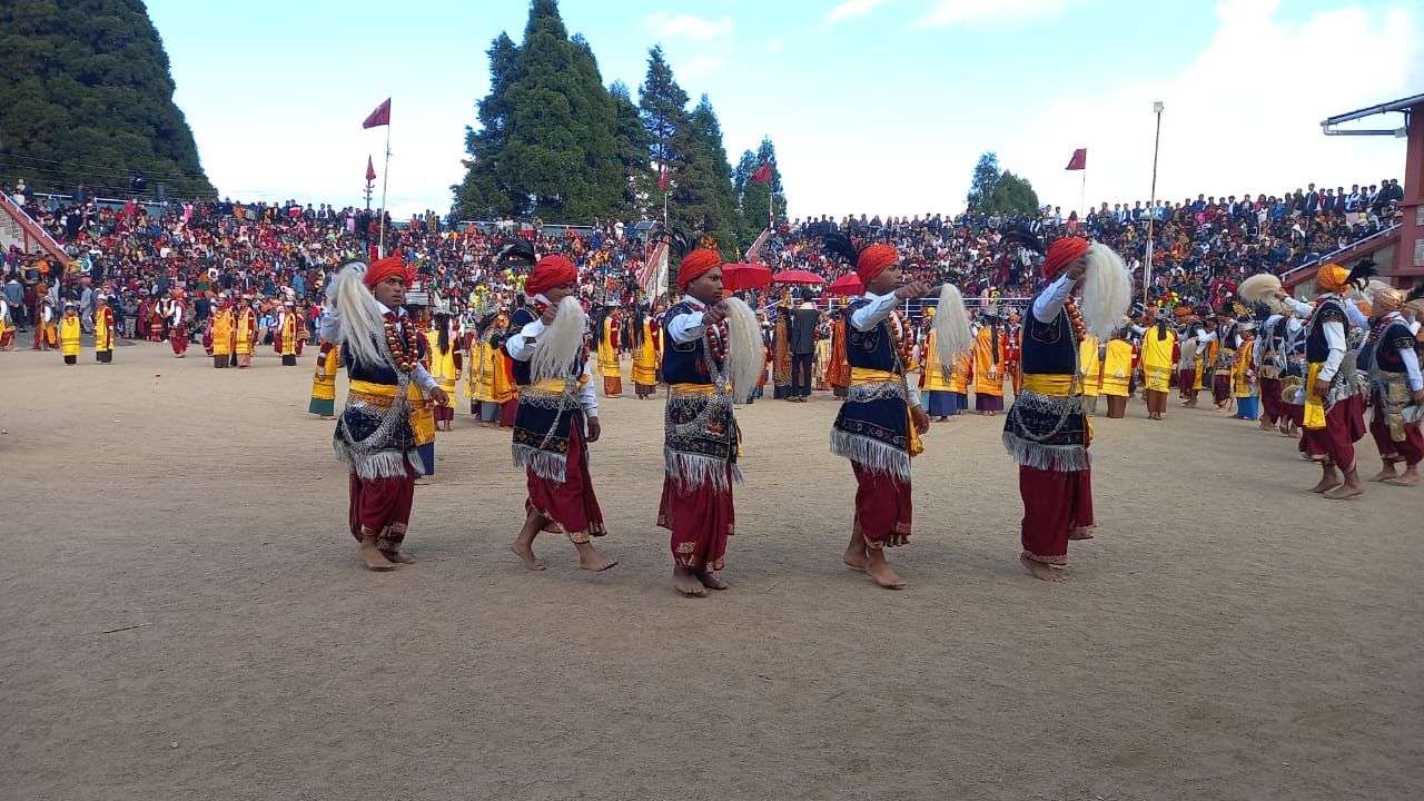 In Pics: Nongkrem festival concludes in a spectacular display of traditional dances