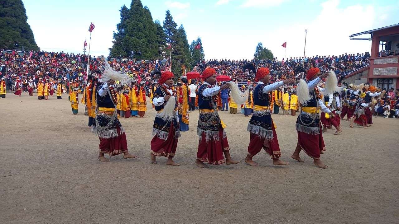 In Pics: Nongkrem festival concludes in a spectacular display of traditional dances