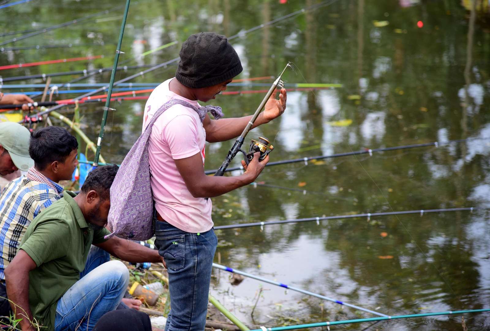 Fishing Competition held along Assam-Meghalaya border, West Khasi Hills wins all top 3 spots