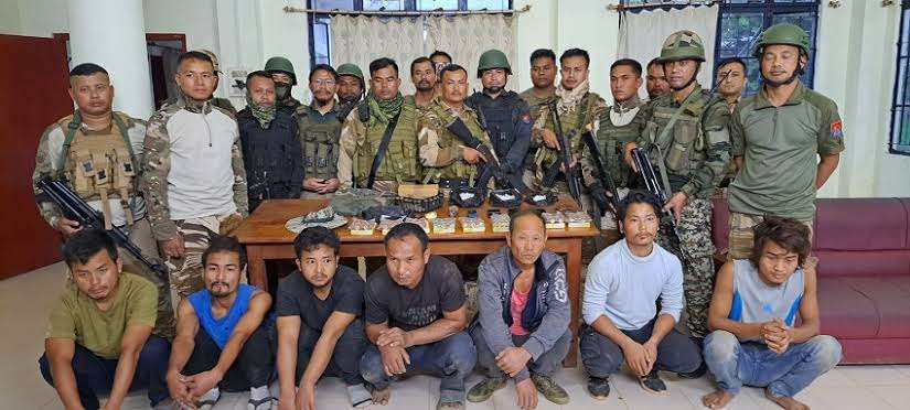 Manipur: 2 Myanmar nationals among seven Kuki militants arrested in past 24-hours
